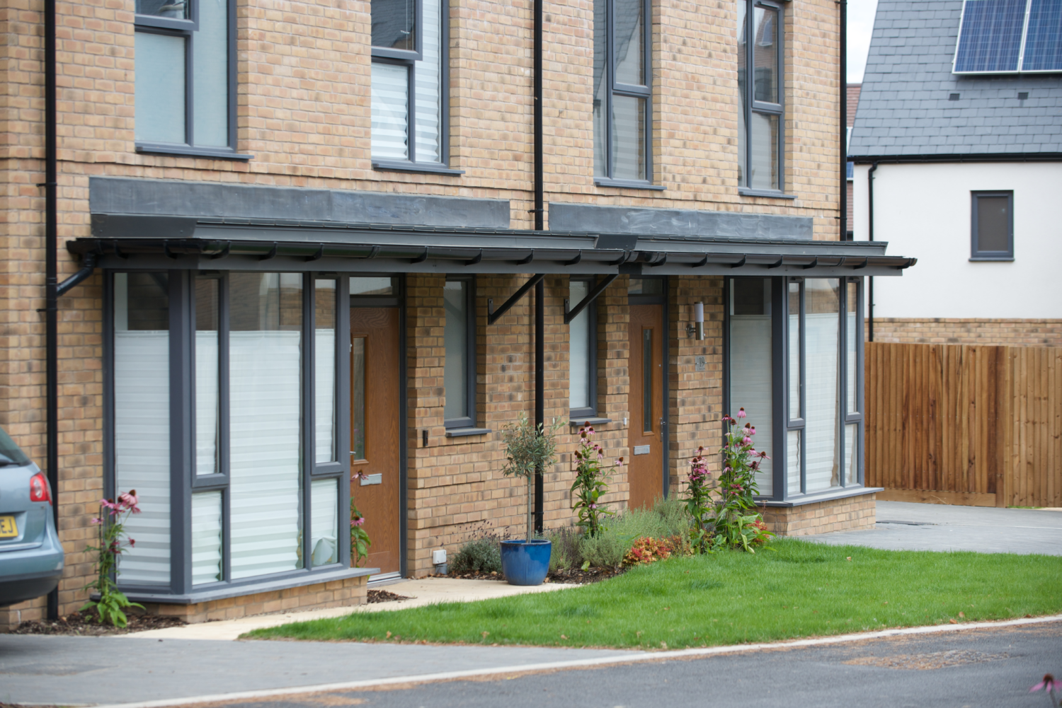 Catnic urban installed above window at cane hill housing development
