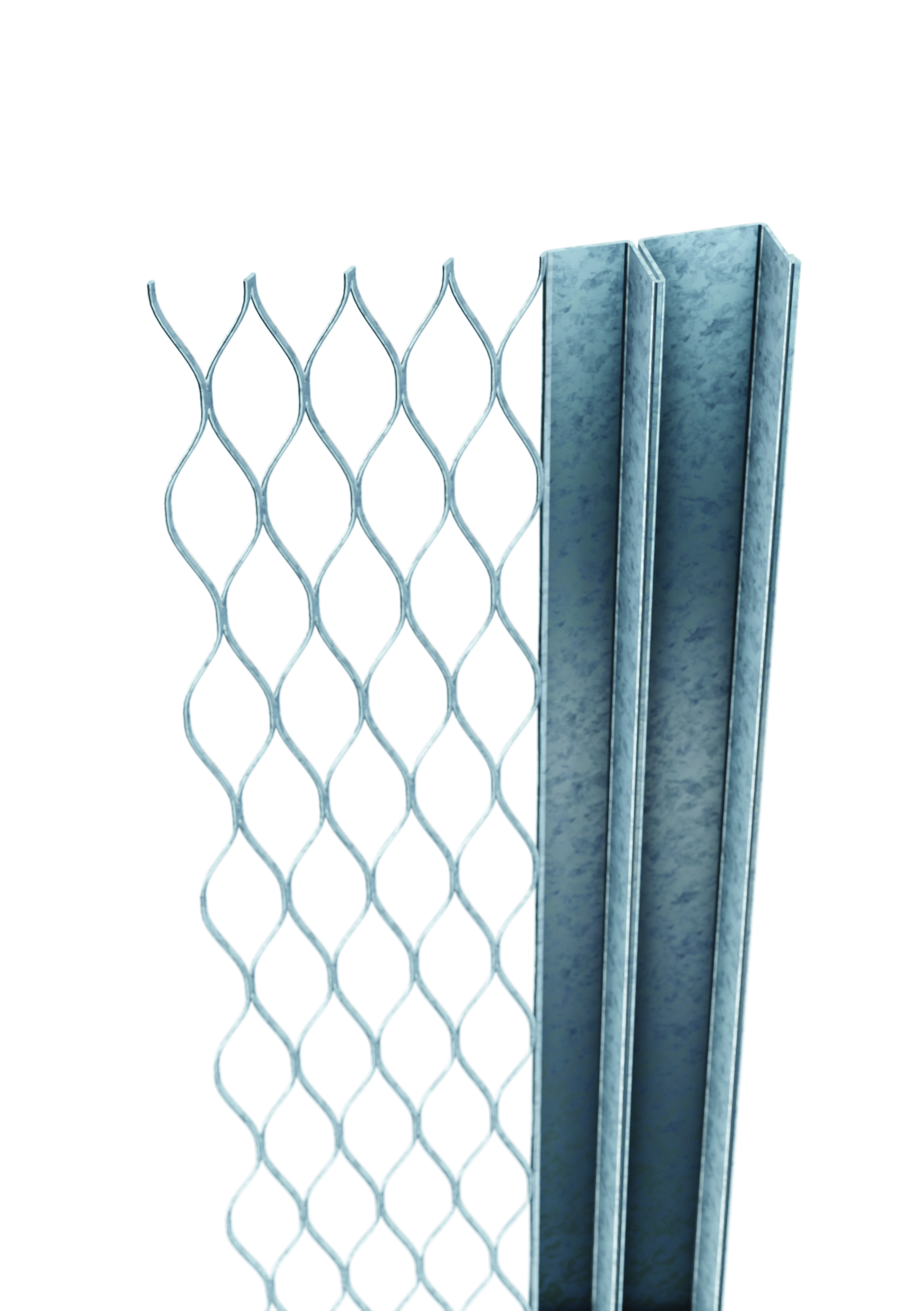 Steel Architrave bead with flange with plastering or external render