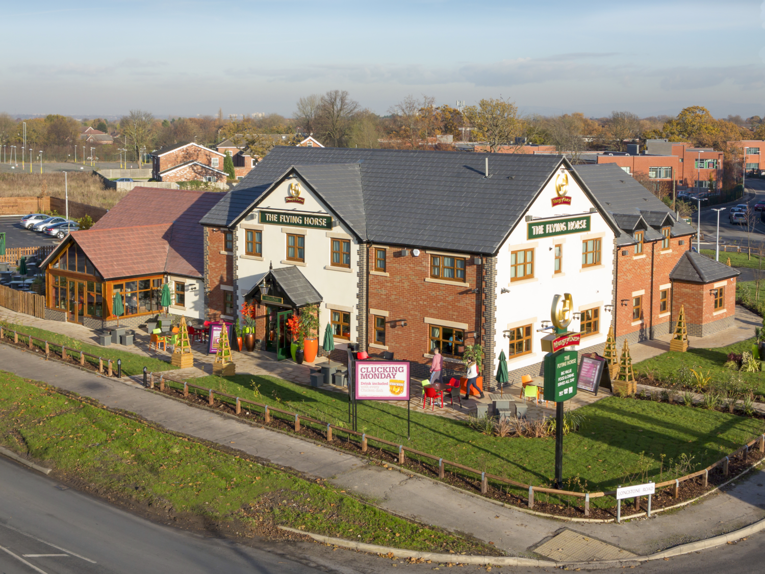 Pub built using Catnic lintels