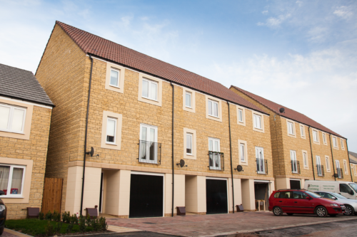 Catnic balcony installation at kingsdown gate