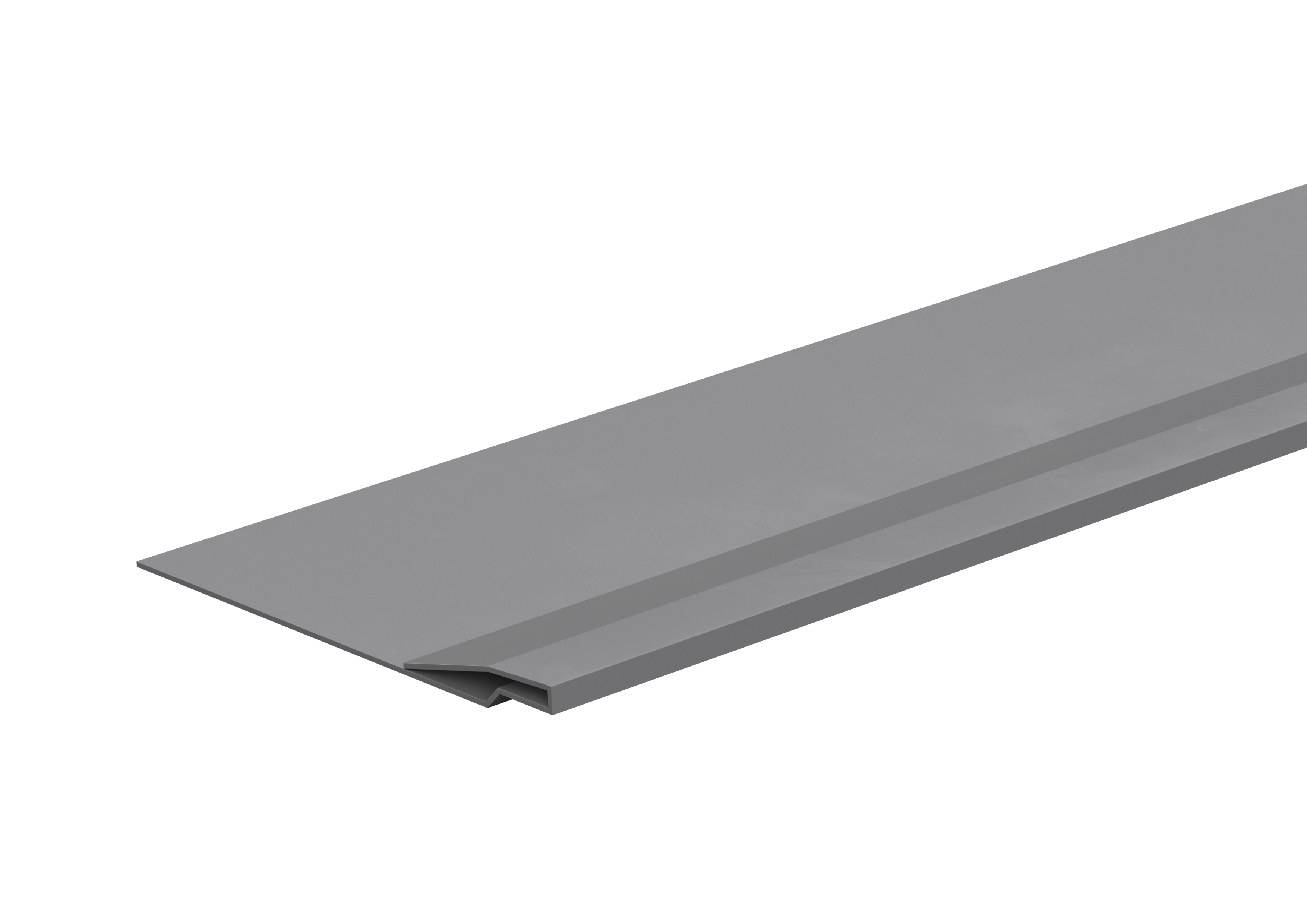 catnic soffit cladding in grey for use on toe of steel lintel