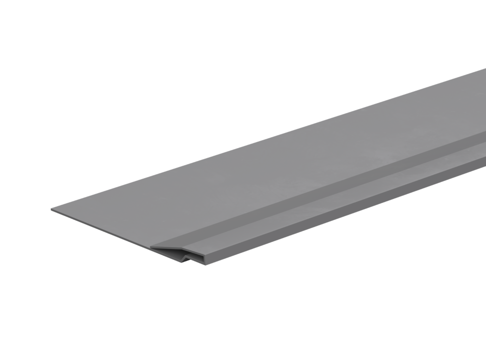 catnic soffit cladding in grey for use on toe of steel lintel