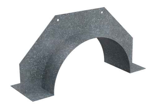Catnic semi circle arch lintel for cavity wall construction