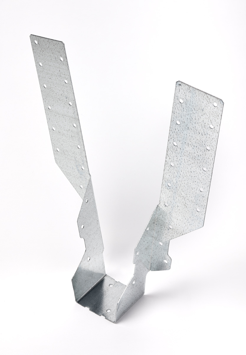 Light duty timber to timber joist hanger with standard leg length