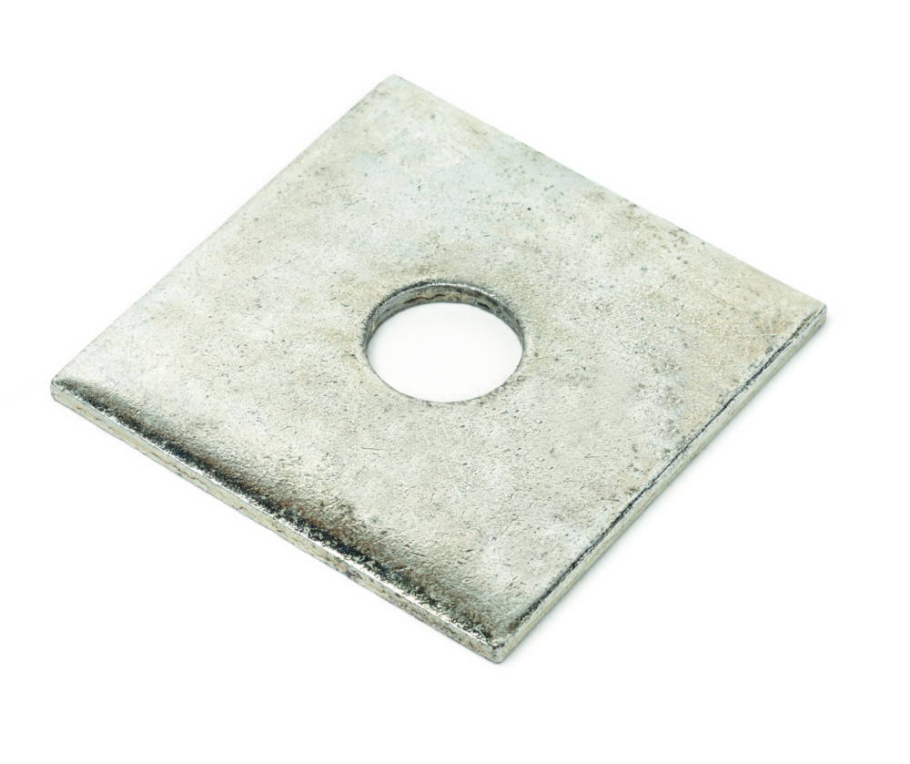Steel square plate washer